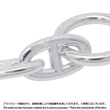 将图像加载到图库查看器中,HERMES Chaine d'Ancre Necklace 29 frames Size GM SV925