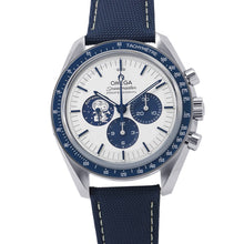 Load image into Gallery viewer, OMEGA Speedmaster 50th Anniversary Silver Snoopy Award W42mm Stainless Steel Nylon Silver Dial310.32.42.50.02.001