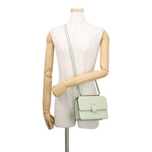 Load image into Gallery viewer, Valextra Valextra Noro Shoulder Bag Light GreenWBNL0065028LOC99VN Soft Calf Leather Size Small