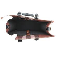 Load image into Gallery viewer, BURBERRY Freya Tote Dark birch Brown8069661 PVC Leather Size Mini