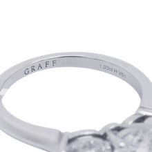 将图像加载到图库查看器中,GRAFF Promise Round Diamond Engagement Ring Size Approximately No. 9 Pt950