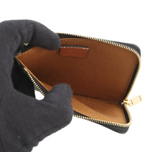 Load image into Gallery viewer, CELINE Zippered purse with card holder Brown10D882CCP PVC/Leather