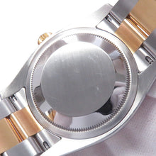 将图像加载到图库查看器中,ROLEX Datejust W36mm Stainless Steel K18YG blue concentric Dial116203