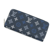 Load image into Gallery viewer, LOUIS VUITTON Zippy Wallet Horizontal Navy BlueM29777 Monogram Shadow