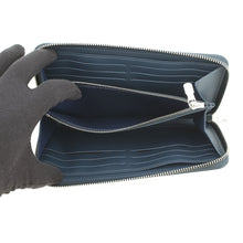 Load image into Gallery viewer, LOUIS VUITTON Zippy Wallet Horizontal Navy BlueM29777 Monogram Shadow