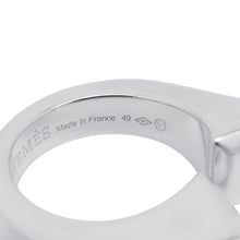将图像加载到图库查看器中,HERMES Crude Forge Ring Size GM/49/#9 SV925