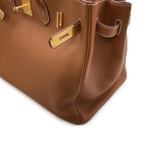 将图像加载到图库查看器中,HERMES Birkin Gold Togo Leather Size 35