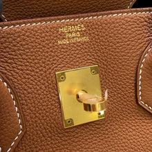 将图像加载到图库查看器中,HERMES Birkin Gold Togo Leather Size 35