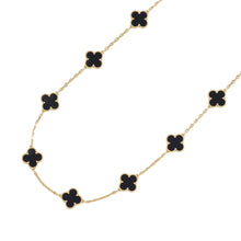Load image into Gallery viewer, Van Cleef & Arpels Vintage Alhambra Necklace 10 MotifsVCARA42700 18K Yellow Gold