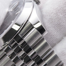 将图像加载到图库查看器中,ROLEX Datejust W41mm Stainless Steel Black Dial126300