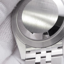 将图像加载到图库查看器中,ROLEX Datejust W41mm Stainless Steel Black Dial126300