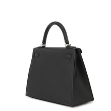 将图像加载到图库查看器中,HERMES Kelly Sellier Black Epsom Size 28