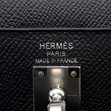 将图像加载到图库查看器中,HERMES Kelly Sellier Black Epsom Size 25
