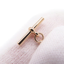 Load image into Gallery viewer, HERMES Ex Libris Necklace Size PM 18K Pink Gold