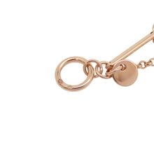 Load image into Gallery viewer, HERMES Ex Libris Necklace Size PM 18K Pink Gold