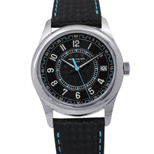 Load image into Gallery viewer, PATEK PHILIPPE Calatrava W40mm K18WG Leather Black Dial6007G-011