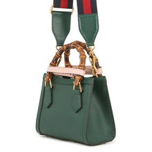 Load image into Gallery viewer, GUCCI Diana Bamboo 2-way Handbag Green702732 U3ZDT 3670 Leather Size Mini