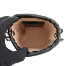 Load image into Gallery viewer, GUCCI GG Marmont Baguette Bag Black575163 DTDRT 1000 Leather Size Mini