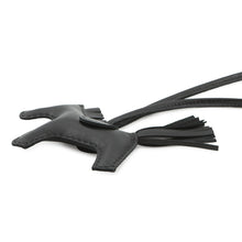 Load image into Gallery viewer, HERMES Rodeo Bag Charm Black Lambskin Size PM