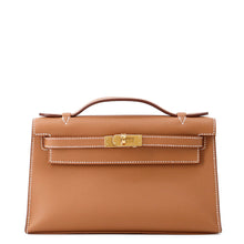 将图像加载到图库查看器中,HERMES PochetteKelly Gold Swift Leather