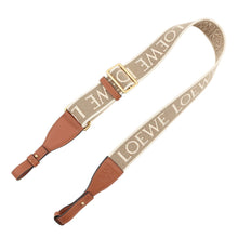 Load image into Gallery viewer, LOEWE Anagram Shoulder Strap Natural/TanC886T90X01 Canvas Leather