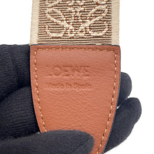Load image into Gallery viewer, LOEWE Anagram Shoulder Strap Natural/TanC886T90X01 Canvas Leather