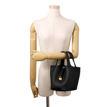 Load image into Gallery viewer, HERMES Picotin Lock Black Taurillon Clemence Size PM