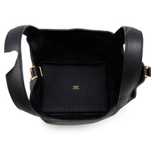 Load image into Gallery viewer, HERMES Picotin Lock Black Taurillon Clemence Size PM