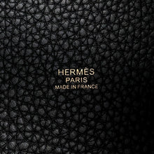 Load image into Gallery viewer, HERMES Picotin Lock Black Taurillon Clemence Size PM