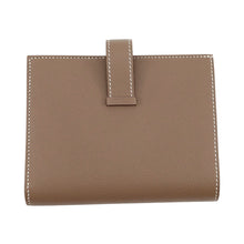 将图像加载到图库查看器中,HERMES BEAN Compact Etoupe Veau Madame