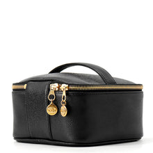 Load image into Gallery viewer, CHANEL Square Vanity Bag BlackA07058 Caviar Leather