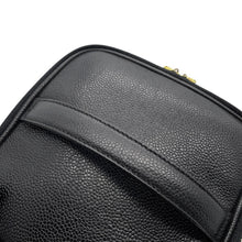 Load image into Gallery viewer, CHANEL Square Vanity Bag BlackA07058 Caviar Leather
