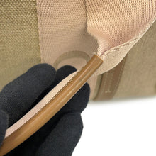Load image into Gallery viewer, Chloe Woody tote Brassie BeigeCHC23AS383L1726Y Canvas Calf Leather Size Medium