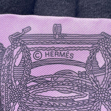 Load image into Gallery viewer, HERMES Twilly Merveilleuses Lanternes Purple/Multicolor Silk100%