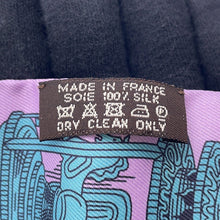 Load image into Gallery viewer, HERMES Twilly Merveilleuses Lanternes Purple/Multicolor Silk100%