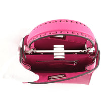 将图像加载到图库查看器中,FENDI Selleria Peekaboo Pink8BN244 Leather Size Mini