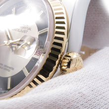 将图像加载到图库查看器中,ROLEX Datejust W36mm Stainless Steel K18YG Silver/Black Dial116233