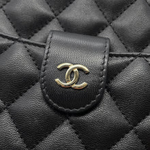 Load image into Gallery viewer, CHANEL Timeless Classic Chain Shoulder Bag BlackAP3998 Lambskin