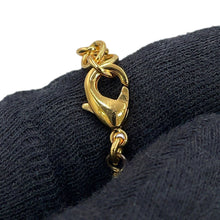 将图像加载到图库查看器中,CHANEL CC Logo NecklaceABE732-B18632-NAAOL Gold Plated Rhinestone Faux Pearl Calf Leather