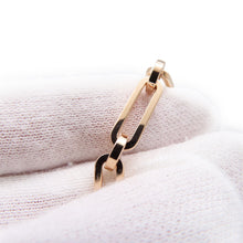 将图像加载到图库查看器中,HERMES Kelly Chaine Bracelet Size STH221411B 00ST 18K Pink Gold