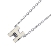 Load image into Gallery viewer, HERMES Pop Ash Necklace Size Mini White Metal