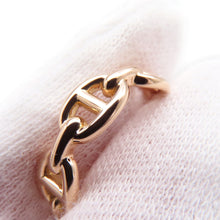 将图像加载到图库查看器中,HERMES Chaine d'Ancre Anchene Ring Size PM/52/#12 18K Pink Gold