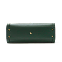 Load image into Gallery viewer, GUCCI Diana Bamboo 2-way Handbag Green702721 Leather Size Small