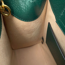 Load image into Gallery viewer, GUCCI Diana Bamboo 2-way Handbag Green702721 Leather Size Small