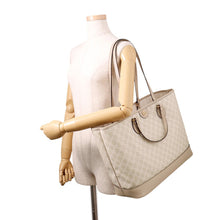 Load image into Gallery viewer, GUCCI Ophidia Tote Bag Beige778958 GG Supreme Leather Size Medium