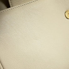 Load image into Gallery viewer, CHANEL Mademoiselle Double Flap Chain Shoulder Bag IvoryA93084 Leather