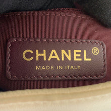 Load image into Gallery viewer, CHANEL Mademoiselle Double Flap Chain Shoulder Bag IvoryA93084 Leather