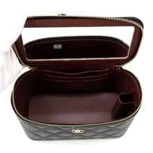 Load image into Gallery viewer, CHANEL Matelasse Vanity ChainShoulder Bag BlackAP1341 Caviar Leather