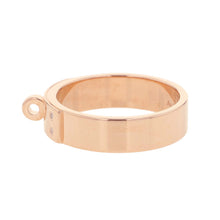 将图像加载到图库查看器中,HERMES Kelly Ring Size PM/52/#12 18K Pink Gold