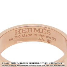 将图像加载到图库查看器中,HERMES Kelly Ring Size PM/52/#12 18K Pink Gold